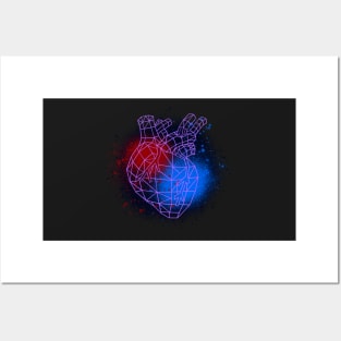 Electro Heart Posters and Art